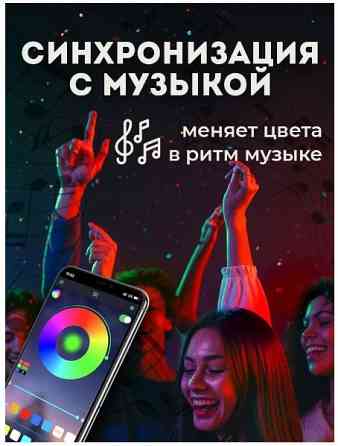 Светодиодная гирлянда с микрофоном Донецк