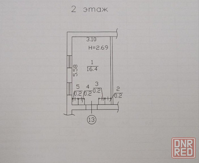 Продам комнату в общежитии, Калининский район. Донецк - изображение 6