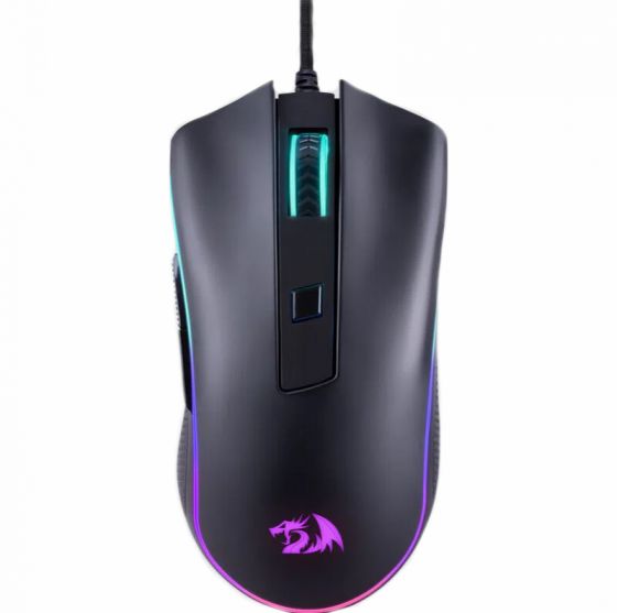 Мышь проводная Redragon (72075) Cypher, чёрный (арт-2183) Макеевка