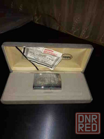 Зажигалка зиппо оригинал,в бархатной коробочке Донецк - изображение 2