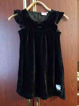Продам платье для девочки бархатное на 7-8 лет Донецк