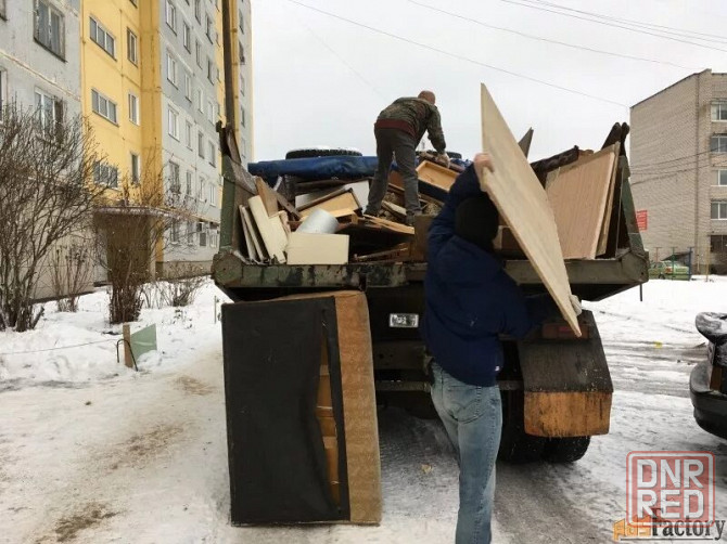 Профессиональный вывоз мусора и демонтаж конструкций / быстро и качественно! Камаз. Зил. Донецк - изображение 3