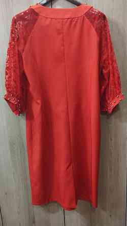 Новое платье 56 рр красное Макеевка