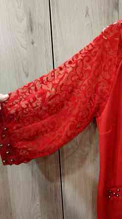 Новое платье 56 рр красное Макеевка