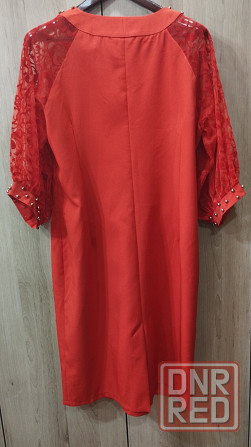 Новое платье 56 рр красное Макеевка - изображение 2