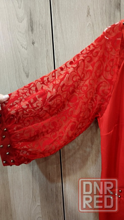 Новое платье 56 рр красное Макеевка - изображение 3