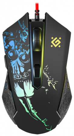 Мышь Defender Sin'Sister Gm-933, черный (52933) оптический, 7200 Dpi, Usb (арт-8704) Макеевка