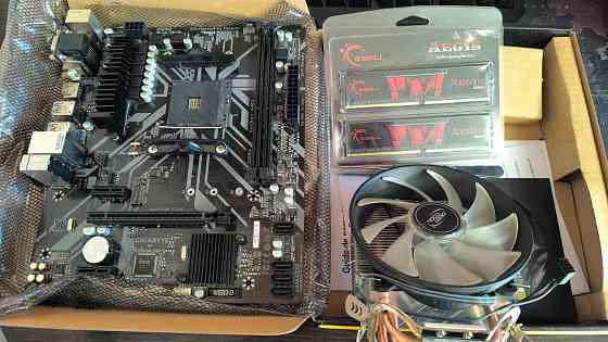 Комплект плата, оператива, кулер Донецк