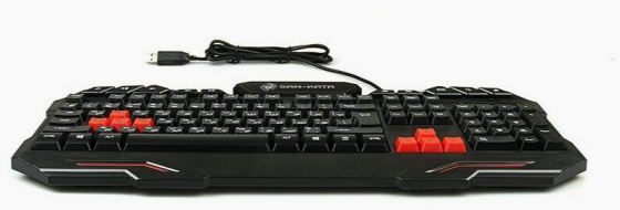 Клавиатура Dialog Gan-Kata Kgk-11u, Usb, черный тип подключения: проводная, интерфейс: Usb (арт-9665 Макеевка