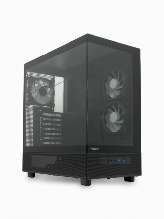 Корпус для пк без бп Hspd F710 Black (F710-Tgbk-Argb) (арт-9292) Макеевка