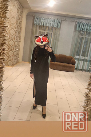 Платье бархат Макеевка - изображение 1