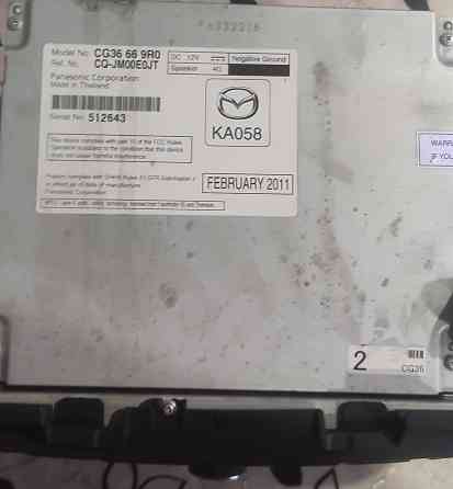 Штатная магнитола Mazda 5 cw 2011 (ka058) Донецк