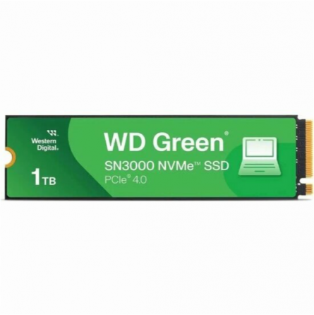Твердотельный накопитель Ssd Western Digital Green Sn3000, 1000gb, M.2 2280, Pcie 4.0 X4 (Wds100t4g0 Макеевка