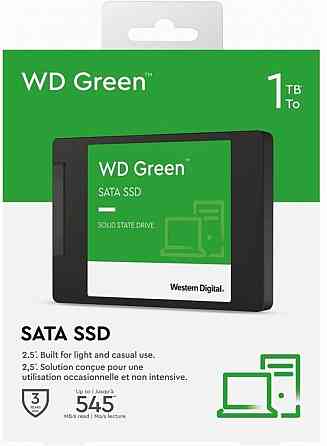 Твердотельный накопитель Ssd 1tb Western Digital Green Wds100t3g0a Sata3 2.5 (арт-2627) Макеевка