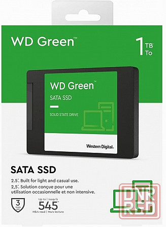 Твердотельный накопитель Ssd 1tb Western Digital Green Wds100t3g0a Sata3 2.5 (арт-2627) Макеевка - изображение 4