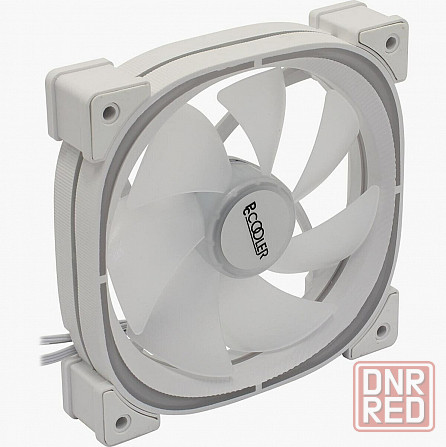 Вентилятор Pccooler Ef120 Argb White 4pin Pwm + 3pin Argb, 600-1500 об/мин Retail (арт-6210) Макеевка - изображение 1