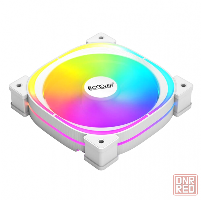 Вентилятор Pccooler Ef120 Argb White 4pin Pwm + 3pin Argb, 600-1500 об/мин Retail (арт-6210) Макеевка - изображение 3