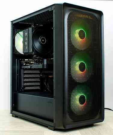 Игровой компьютер Byte-Quantumrush | Amd Ryzen 5 5600x (6ядер/12потоков) | 650w | Ssd M.2 Nvme 1тб | Макеевка