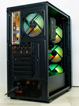 Игровой компьютер Byte-Quantumrush | Amd Ryzen 5 5600x (6ядер/12потоков) | 650w | Ssd M.2 Nvme 1тб | Макеевка