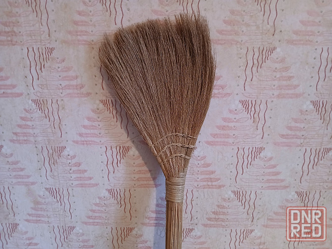 Веник сорго 3х прошивной, 87см Донецк - изображение 2