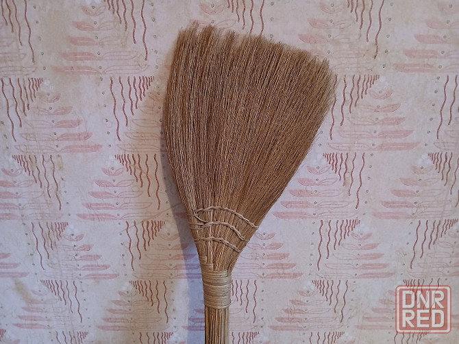 Веник сорго 3х прошивной, 87см Донецк - изображение 1