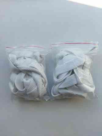 Шнурки для обуви белые Донецк