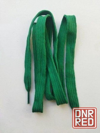 Шнурки для обуви зелёные Донецк - изображение 1