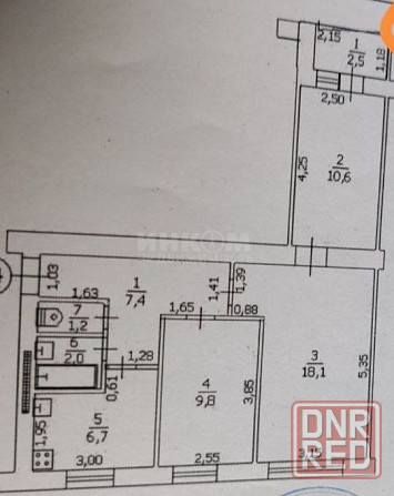 Продам 3к ул. Коцюбинского 19а Луганск - изображение 11