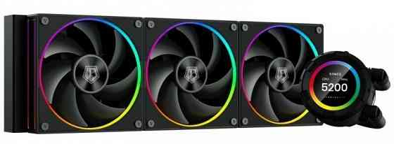 Комплект водяного охлаждения Id-Cooling Sl360 Black Lga20xx,1700,1200,115x, Am5, Am4 (арт-9991) Макеевка