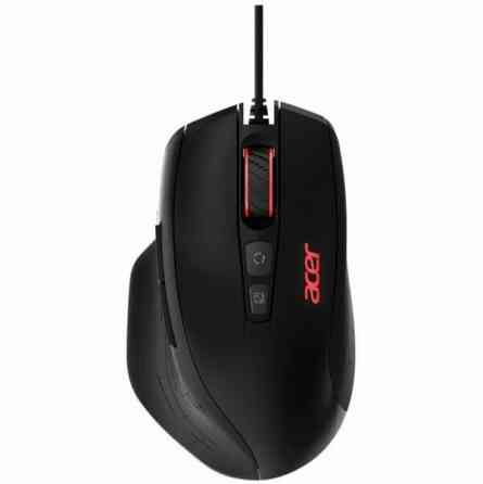 Мышь проводная Acer Omw124 черный, 6400 Dpi, Usb, кнопки - 8 (арт-9179) Макеевка