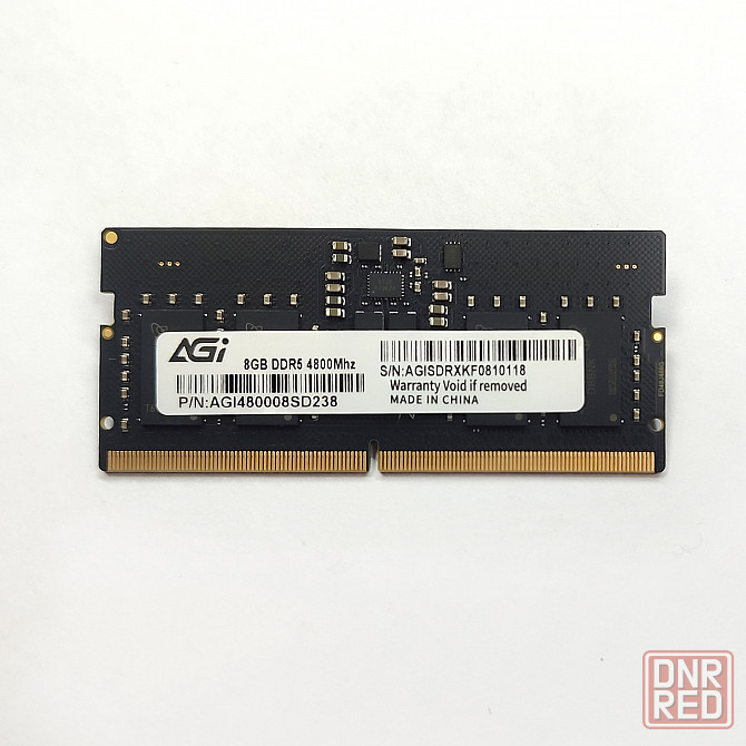 DDR5 8Gb sodimm AGI 4800MHz Оперативная память для ноутбука Донецк - изображение 1