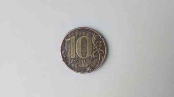 Монета с браком дефектом 2012г. Донецк