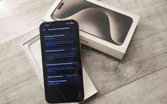 iPhone 15 pro max |512GB| Natural Titanium Донецк