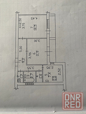 Продам 2х комн.кв пр.Ильича. Кукольный театр Донецк - изображение 1