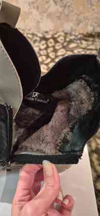 Ботинки зимние кожаные женские 42 Донецк