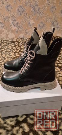 Ботинки зимние кожаные женские 42 Донецк - изображение 1