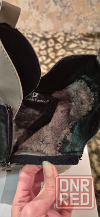 Ботинки зимние кожаные женские 42 Донецк - изображение 4