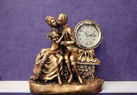 Часы настольные (каминные) "Влюбленные". Донецк