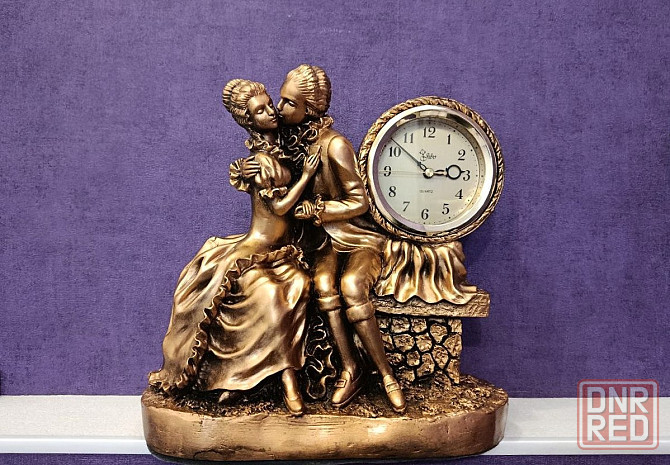 Часы настольные (каминные) "Влюбленные". Донецк - изображение 1