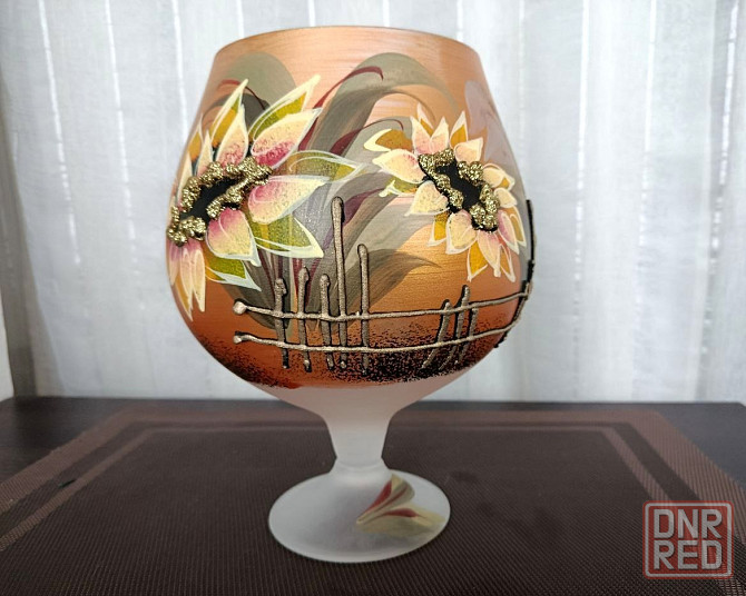 Декоративная ваза-бокал. Донецк - изображение 2