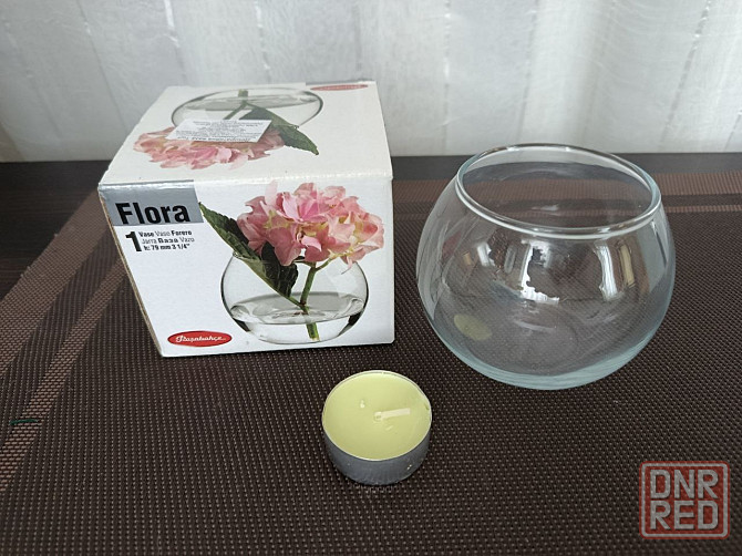 Прозрачные стеклянные вазы для творческих проектов. Донецк - изображение 4