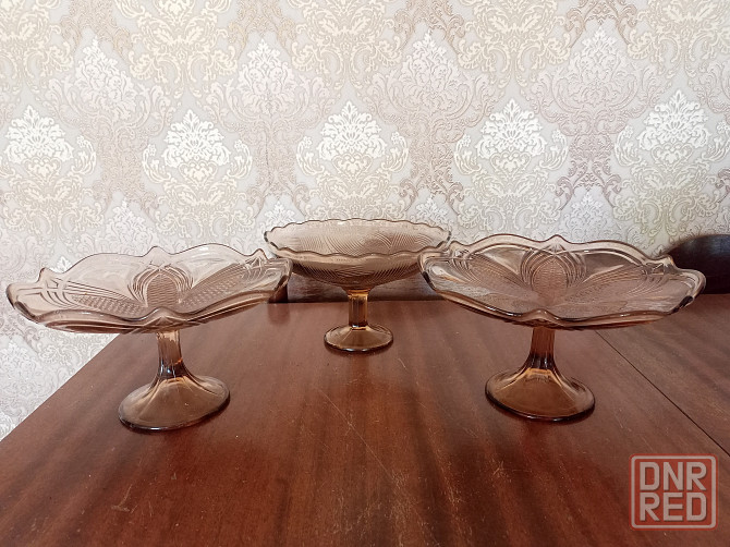 Фруктовница из карамельного стекла Донецк - изображение 1