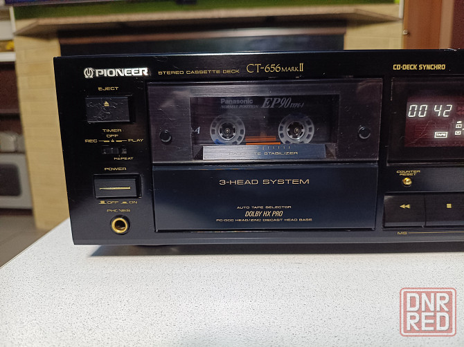 Кассетный 3-х головый магнитофон "Pioneer" CT-656 Mark II Донецк - изображение 5