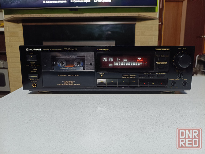 Кассетный 3-х головый магнитофон "Pioneer" CT-656 Mark II Донецк - изображение 3