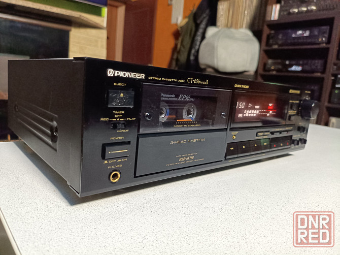 Кассетный 3-х головый магнитофон "Pioneer" CT-656 Mark II Донецк - изображение 1