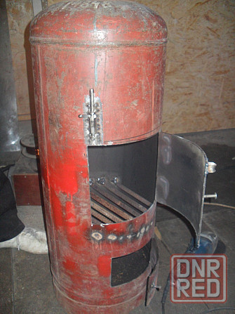 Изготовление под заказ печь буржуйку из газового баллона цена 4000р Донецк - изображение 3