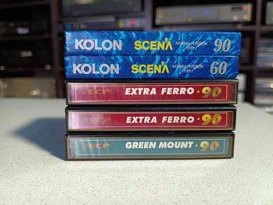 Запечатанные аудиокассеты Sony/ECP/Scena/ 90/Type I Донецк