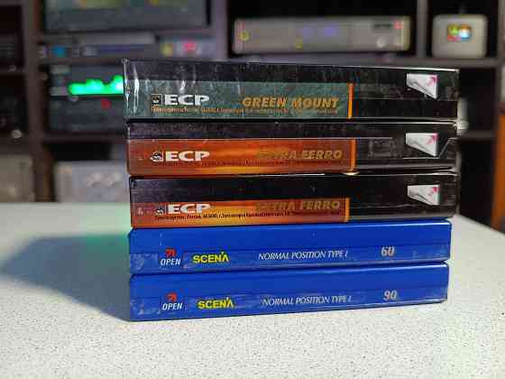 Запечатанные аудиокассеты Sony/ECP/Scena/ 90/Type I Донецк