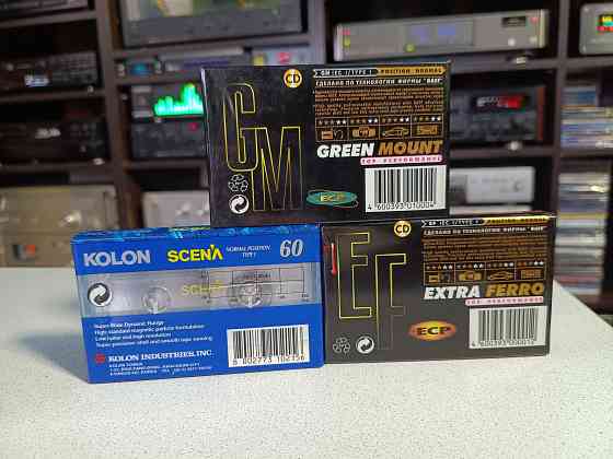 Запечатанные аудиокассеты Sony/ECP/Scena/ 90/Type I Донецк