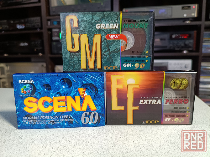 Запечатанные аудиокассеты Sony/ECP/Scena/ 90/Type I Донецк - изображение 1